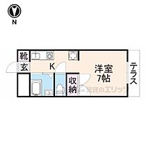 ウィンライフあやめ池 212 ｜ 奈良県奈良市あやめ池北3丁目（賃貸マンション1K・2階・20.00㎡） その2