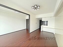 近鉄奈良線 八戸ノ里駅 徒歩4分の賃貸マンション 4階1LDKのリビング/ダイニング