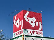 スギ薬局 毛受店 380m