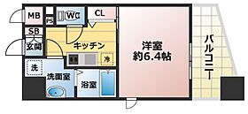 エスリード阿波座ノースプレイス  ｜ 大阪府大阪市西区江之子島1丁目（賃貸マンション1K・4階・23.48㎡） その2