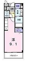 マーベラスB  ｜ 埼玉県さいたま市岩槻区東岩槻3丁目（賃貸マンション1R・2階・25.25㎡） その2