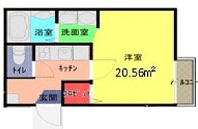 ルーシェ春日部  ｜ 埼玉県春日部市中央7丁目（賃貸アパート1K・2階・20.56㎡） その2