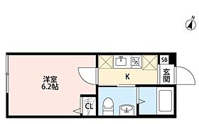 ミルトンパークマナー  ｜ 埼玉県さいたま市南区沼影2丁目（賃貸アパート1K・1階・20.02㎡） その2