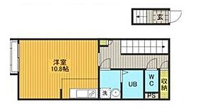 プランタン  ｜ 埼玉県上尾市大字平塚（賃貸アパート1K・2階・34.39㎡） その2