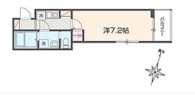 メルディア与野本町III  ｜ 埼玉県さいたま市中央区本町東2丁目（賃貸アパート1K・1階・22.22㎡） その2