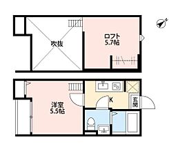 アール上尾  ｜ 埼玉県上尾市仲町1丁目（賃貸アパート1K・1階・18.88㎡） その2