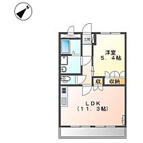 和（なごみ）  ｜ 滋賀県愛知郡愛荘町軽野（賃貸アパート1LDK・2階・41.04㎡） その2