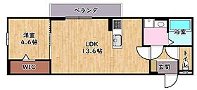 D-room古沢  ｜ 滋賀県彦根市古沢町（賃貸アパート1LDK・2階・43.61㎡） その2