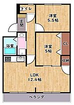 シャルム  ｜ 滋賀県彦根市安清町（賃貸マンション2LDK・1階・66.78㎡） その2