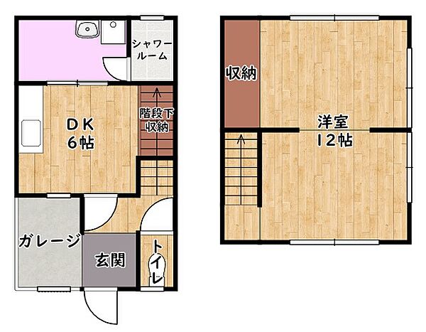 B-garage平田 ｜滋賀県彦根市平田町(賃貸アパート1DK・1階・51.34㎡)の写真 その2