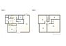 間取り：【リフォーム後/間取り図】間取りは使い勝手の良い4LDKの2階建てです。
