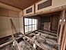 和室：【リフォーム中・1F北側洋室】1F北側和室を洋室に変更します。床はフローリングを張ります。1Fにメインとなる居室があると、年齢を重ねてからの生活も安心ですね。