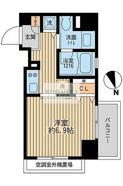 クリオ戸越銀座弐番館 1404｜東京都品川区平塚１丁目(賃貸マンション1K・14階・25.99㎡)の写真 その2