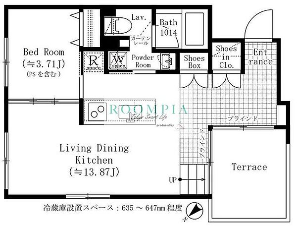 ASTILE目黒不動前 103｜東京都品川区西五反田５丁目(賃貸マンション1LDK・1階・37.72㎡)の写真 その2