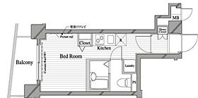 アクアエクスクルーシブ武蔵小山 602 ｜ 東京都品川区小山台１丁目10-1（賃貸マンション1K・6階・19.99㎡） その2