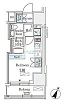 ベルファース大井町グランデ 201 ｜ 東京都品川区大井４丁目4-2（賃貸マンション1R・2階・19.59㎡） その2