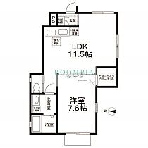 SAKURASO 101 ｜ 東京都品川区西大井２丁目14-6（賃貸アパート1LDK・1階・39.79㎡） その2