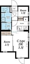 CLUB FLAT shimouma 401 ｜ 東京都世田谷区下馬１丁目48-3（賃貸マンション1LDK・4階・28.93㎡） その2