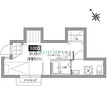 ガーデンテラス代々木上原 1003 ｜ 東京都渋谷区上原２丁目37-22（賃貸アパート1R・1階・21.10㎡） その2