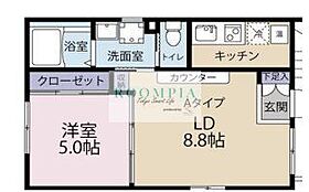 ＮＥＩＶＡ奥沢 202 ｜ 東京都世田谷区奥沢４丁目8-17（賃貸マンション1LDK・2階・36.61㎡） その2