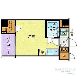 トーシンフェニックス落合駅前 1Kの間取図画像
