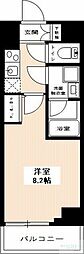 HY'sNORTHTOKYORESIDENCE 1Kの間取図画像