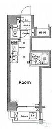 ラグジュアリーアパートメントヒガシナカノ2 ワンルームの間取図画像