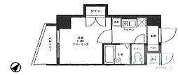 ステージファースト三宿 1Kの間取図画像