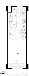 ルーブル大島参番館 1Kの間取図画像