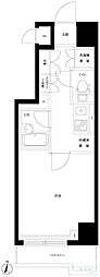 ルーブル明大前 1Kの間取図画像