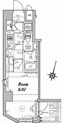 MAKESDESIGN板橋区役所前 1Kの間取図画像