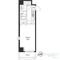 ヴェルト東新宿 702 ｜ 東京都新宿区大久保２丁目2-10（賃貸マンション1K・7階・24.56㎡） その2