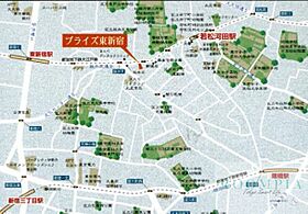 ブライズ東新宿 1203 ｜ 東京都新宿区余丁町8-10（賃貸マンション1K・12階・23.02㎡） その14