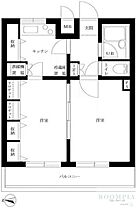 ルーブル新宿西落合II 309 ｜ 東京都新宿区西落合２丁目13-10（賃貸マンション2K・3階・35.10㎡） その2