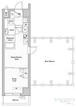 アーバンパーク志村坂上 602 ｜ 東京都板橋区志村１丁目26-5（賃貸マンション1DK・5階・25.79㎡） その2