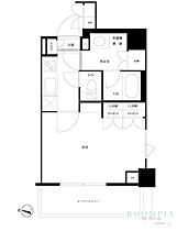 ルーブル方南町弐番館 609 ｜ 東京都杉並区堀ノ内１丁目7-36（賃貸マンション1K・6階・25.75㎡） その2