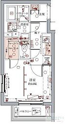 CREVISTA板橋志村 1Kの間取図画像