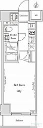 ベルグレードKSTRE 1Kの間取図画像