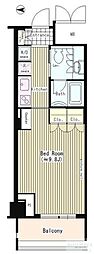 四谷TNビル 1Kの間取図画像