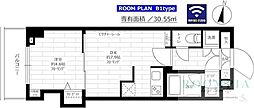 グランドコンシェルジュ氷川台 1DKの間取図画像