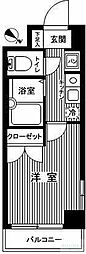 Jewel西荻窪 1Kの間取図画像