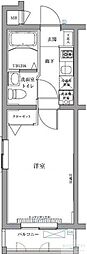 エスパシオ西高島平 1Kの間取図画像