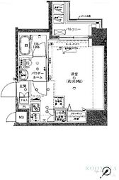スパシエステージ池袋西 ワンルームの間取図画像