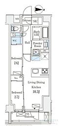 ARKMARK新宿西落合 2LDKの間取図画像