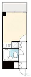 ライオンズマンション中野東 ワンルームの間取図画像