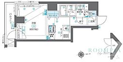 ZOOM新宿下落合 ワンルームの間取図画像