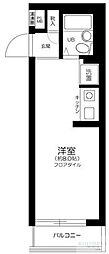 ジョイフル早稲田 ワンルームの間取図画像