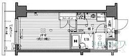 ガラ・ステージ西新宿 1Kの間取図画像