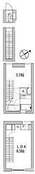 FARE代々木上原 1LDKの間取図画像
