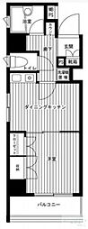 Jパーク青葉台2 1DKの間取図画像